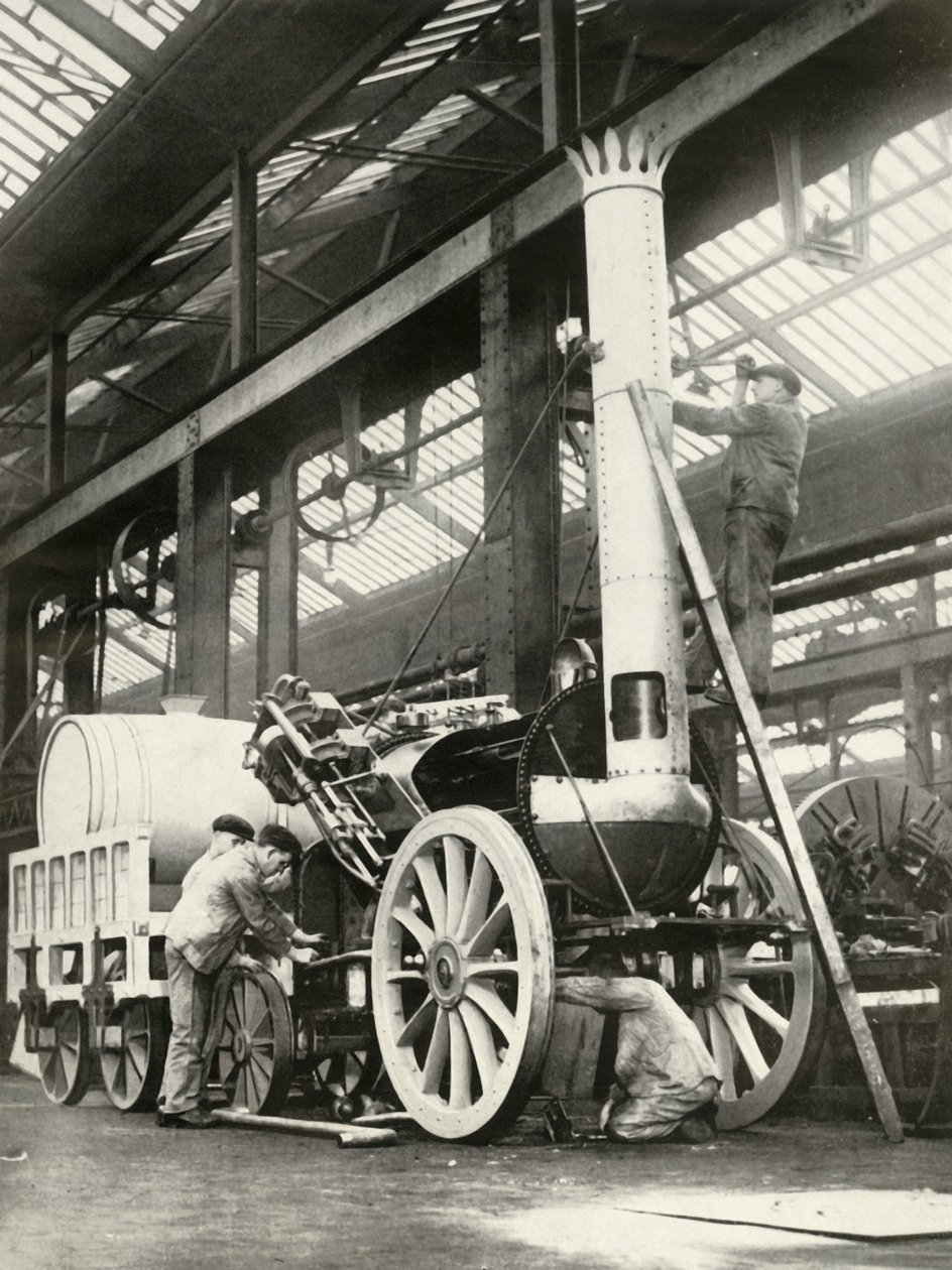 A rakéta építése - 1935-ben, 1935-ben. alkotó: Unbekannt