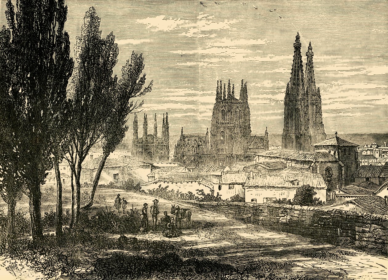 Burgos, 1890. alkotó: Unbekannt