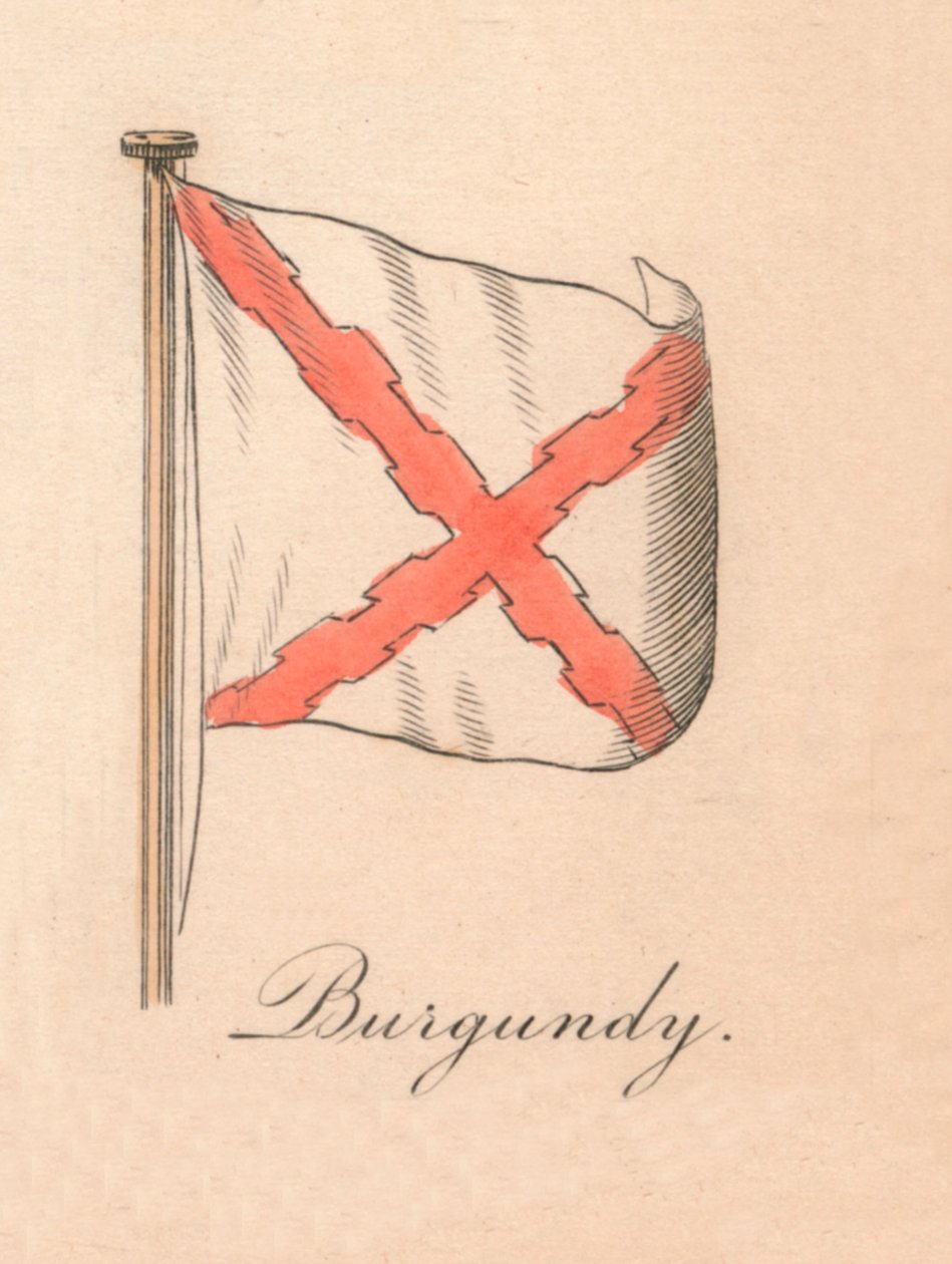 Burgundia, 1838 alkotó: Unbekannt