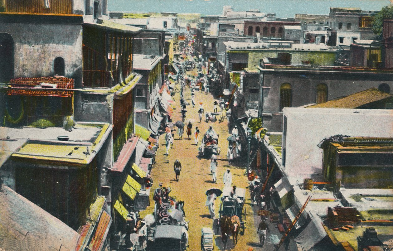 Burra Bazar, Kalkutta, 1905. alkotó: Unbekannt