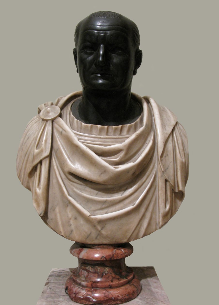 Vespasianus mellszobra, 1. h. 1. sz. HIRDETÉS alkotó: Unbekannt