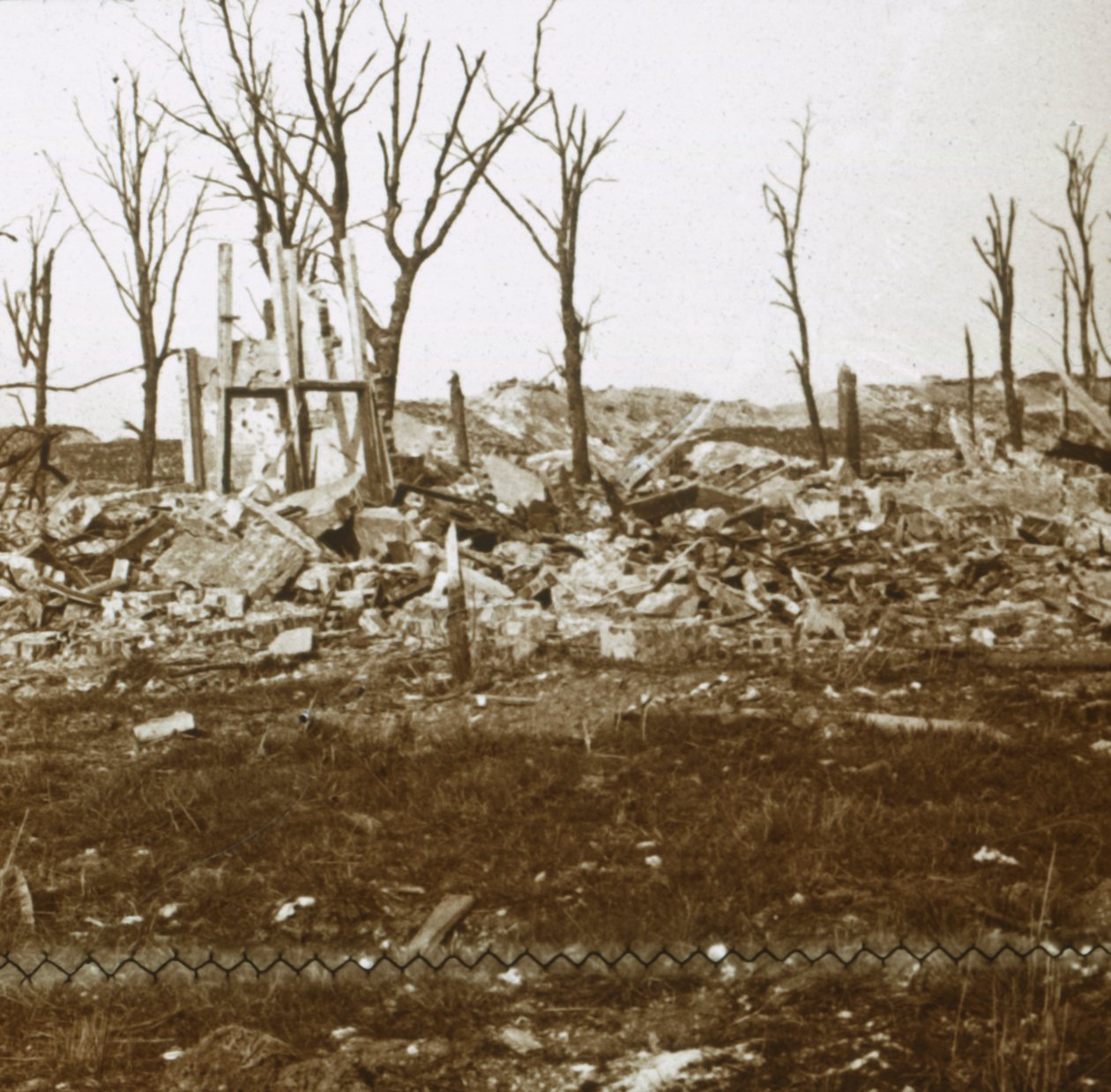 A Tavannes-erőd mellett, Verdun, Észak-Franciaország, 1914-c1918 alkotó: Unbekannt