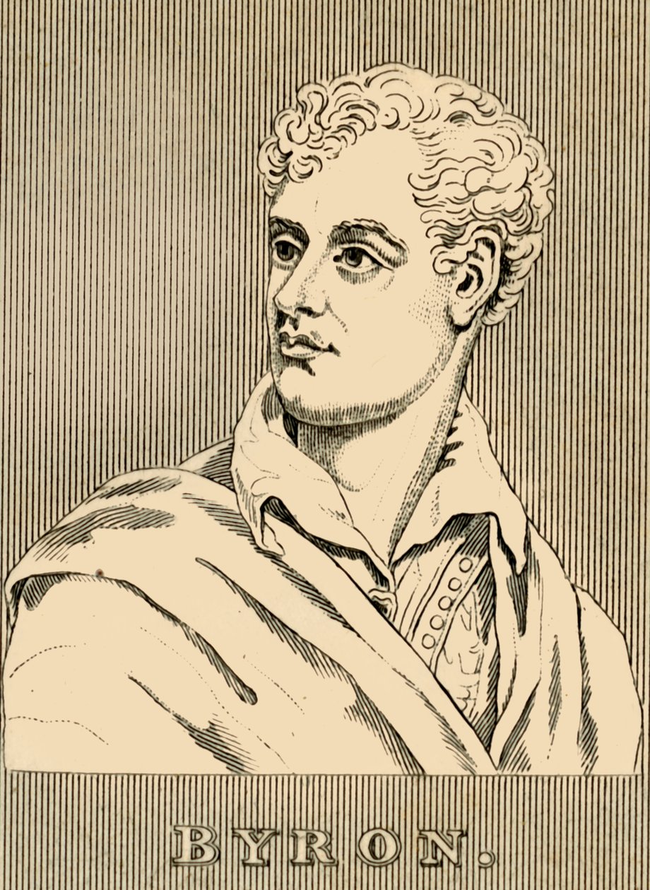 Byron, 1788-1824, 1830. alkotó: Unbekannt