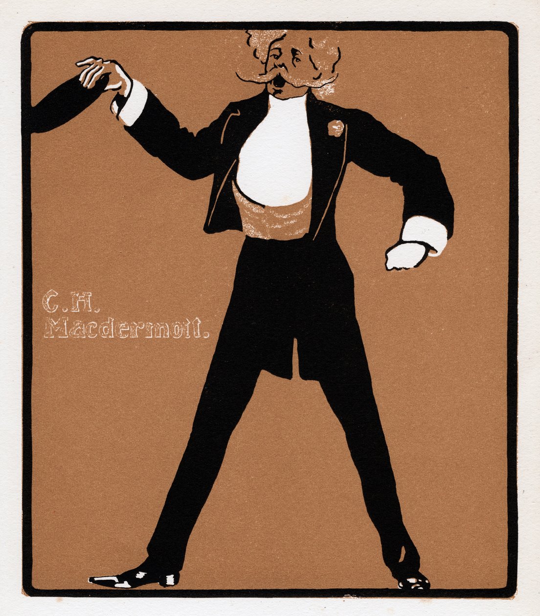 CH MacDermott 1845-1901, zeneterem sztár, 19. század vége alkotó: Unbekannt