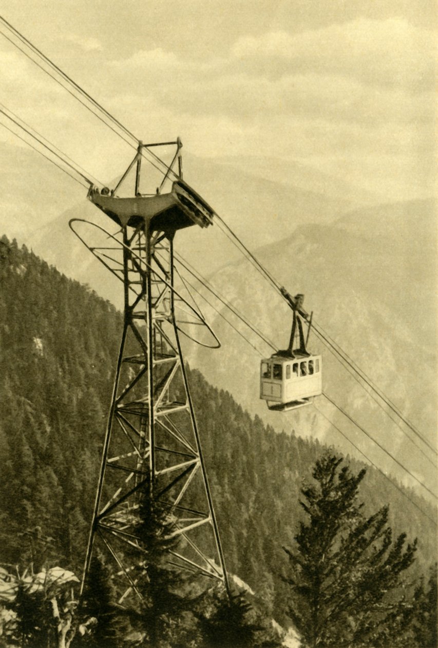 Sikló, Rax-hegység, Alsó-Ausztria, c1935. alkotó: Unbekannt