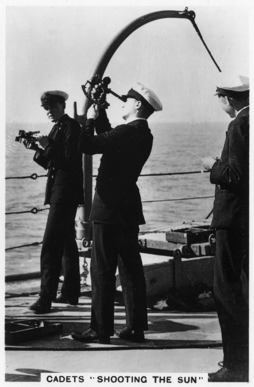 Napot lövő kadétok, Royal Navy College, 1937 alkotó: Unbekannt