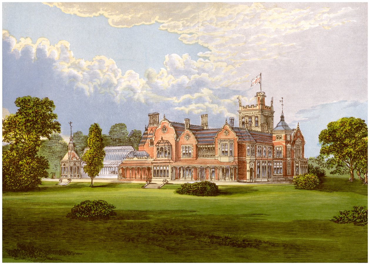 Caen Wood Towers, Middlesex, a Reckitt család otthona, 1880 alkotó: Unbekannt