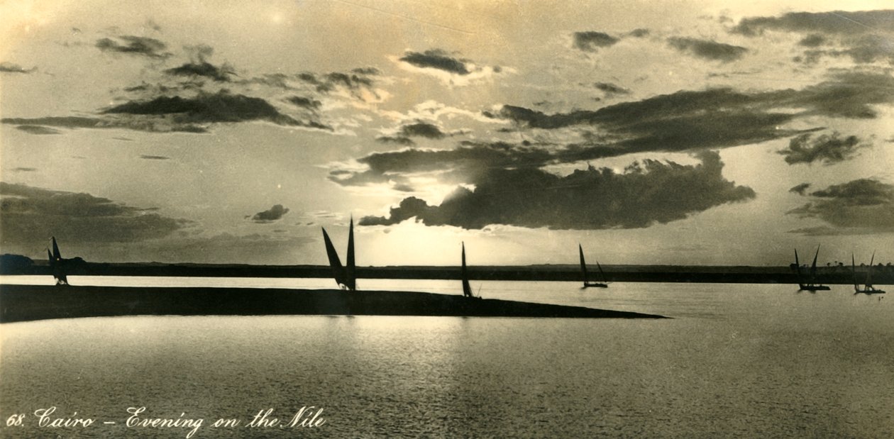 Kairó – Este a Níluson, c1918-c1939. alkotó: Unbekannt