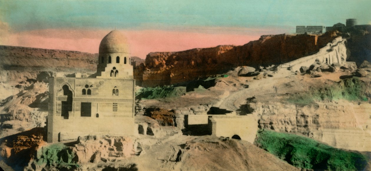 Kairó: A Mokattam hegye, 1918-c1939. alkotó: Unbekannt