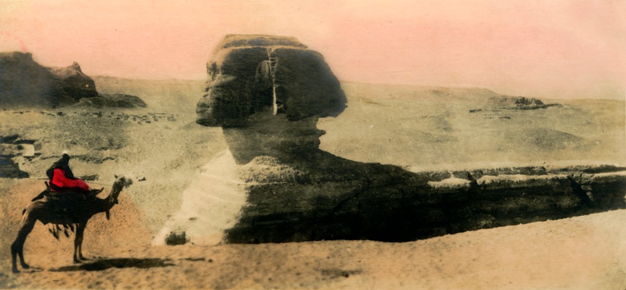 Kairó: a Szfinx, c1918-c1939. alkotó: Unbekannt