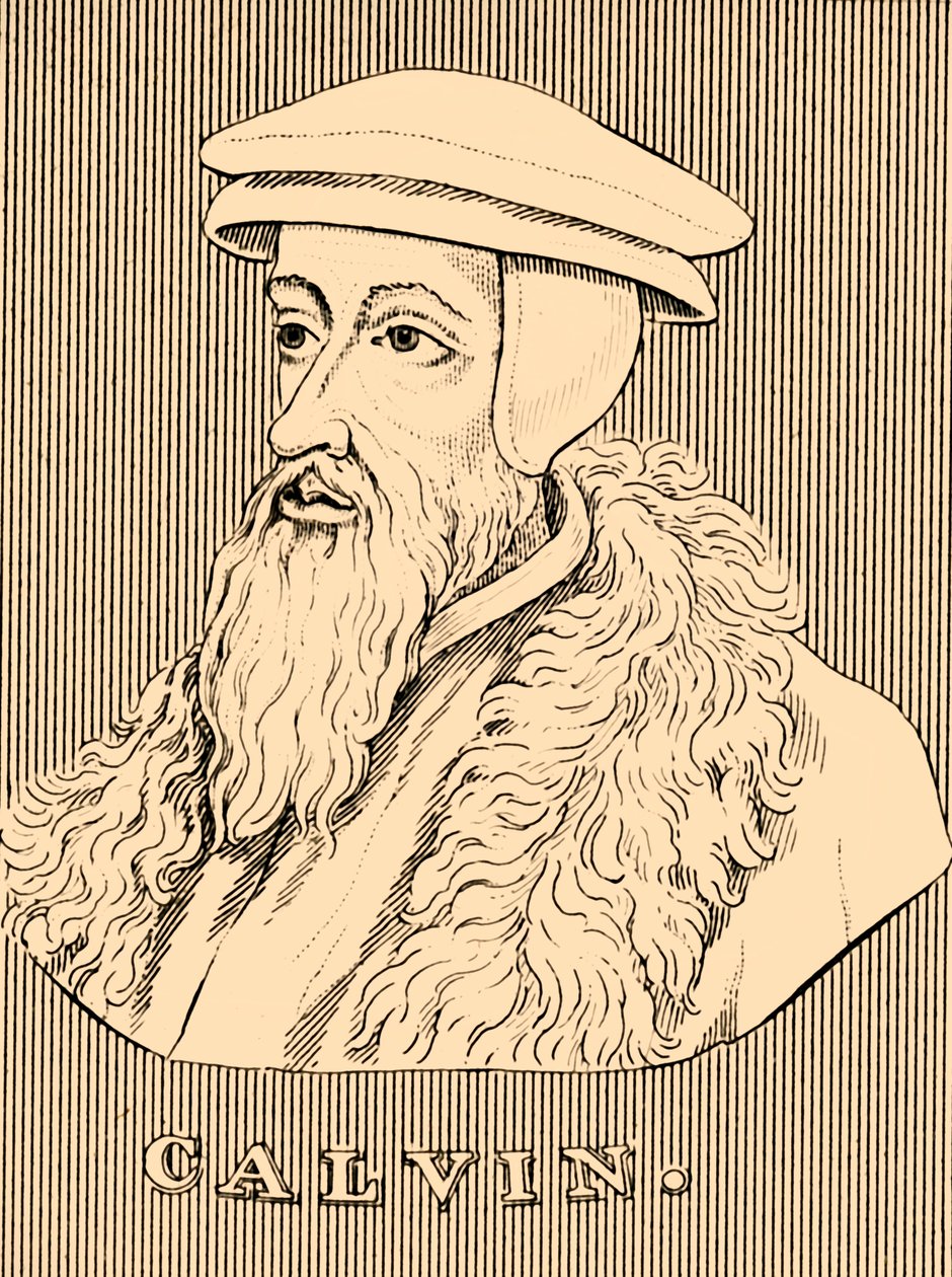 Kálvin, 1509-1564, 1830. alkotó: Unbekannt