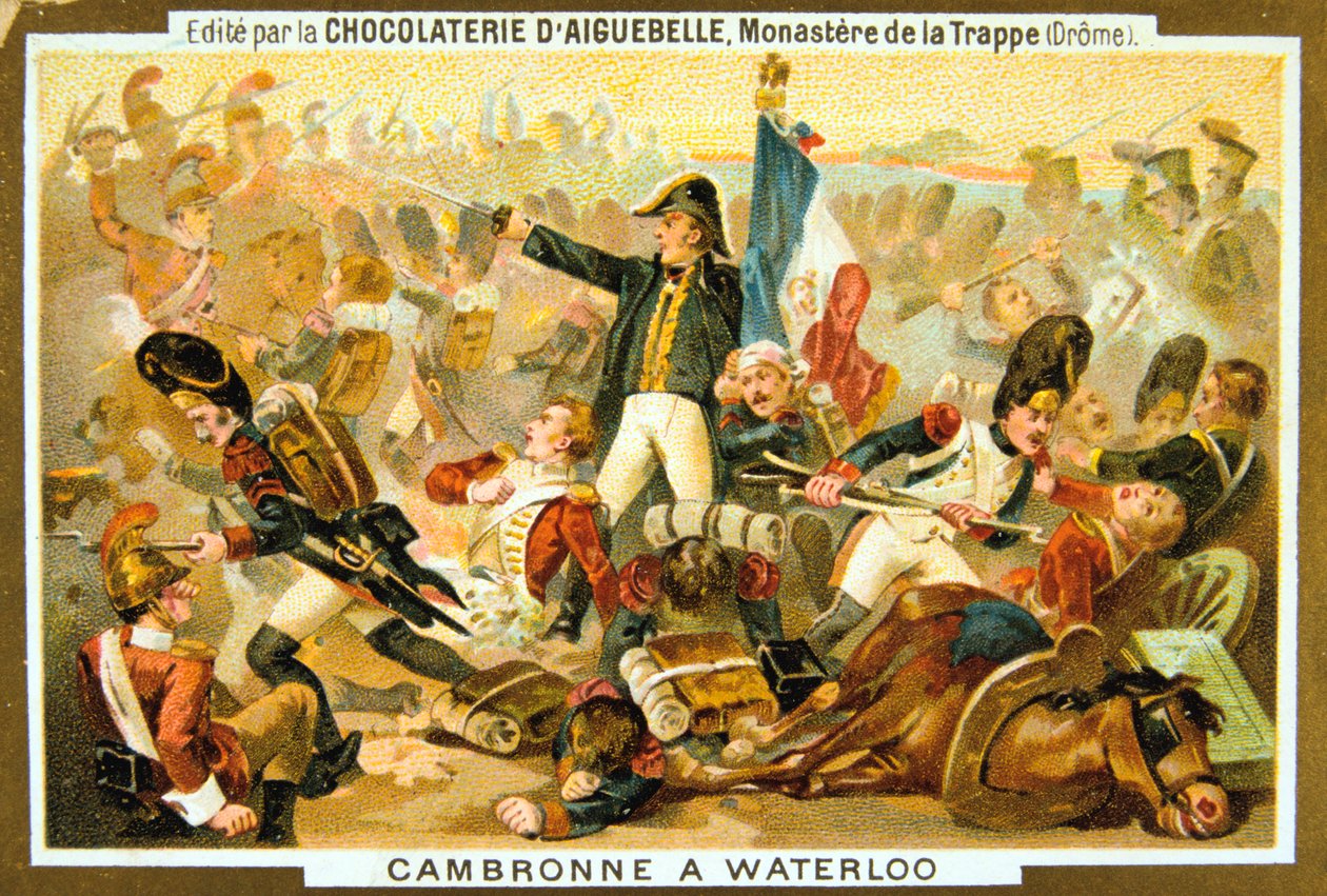Cambronne a waterlooi csatában, 1815. június 18., XIX. század alkotó: Unbekannt