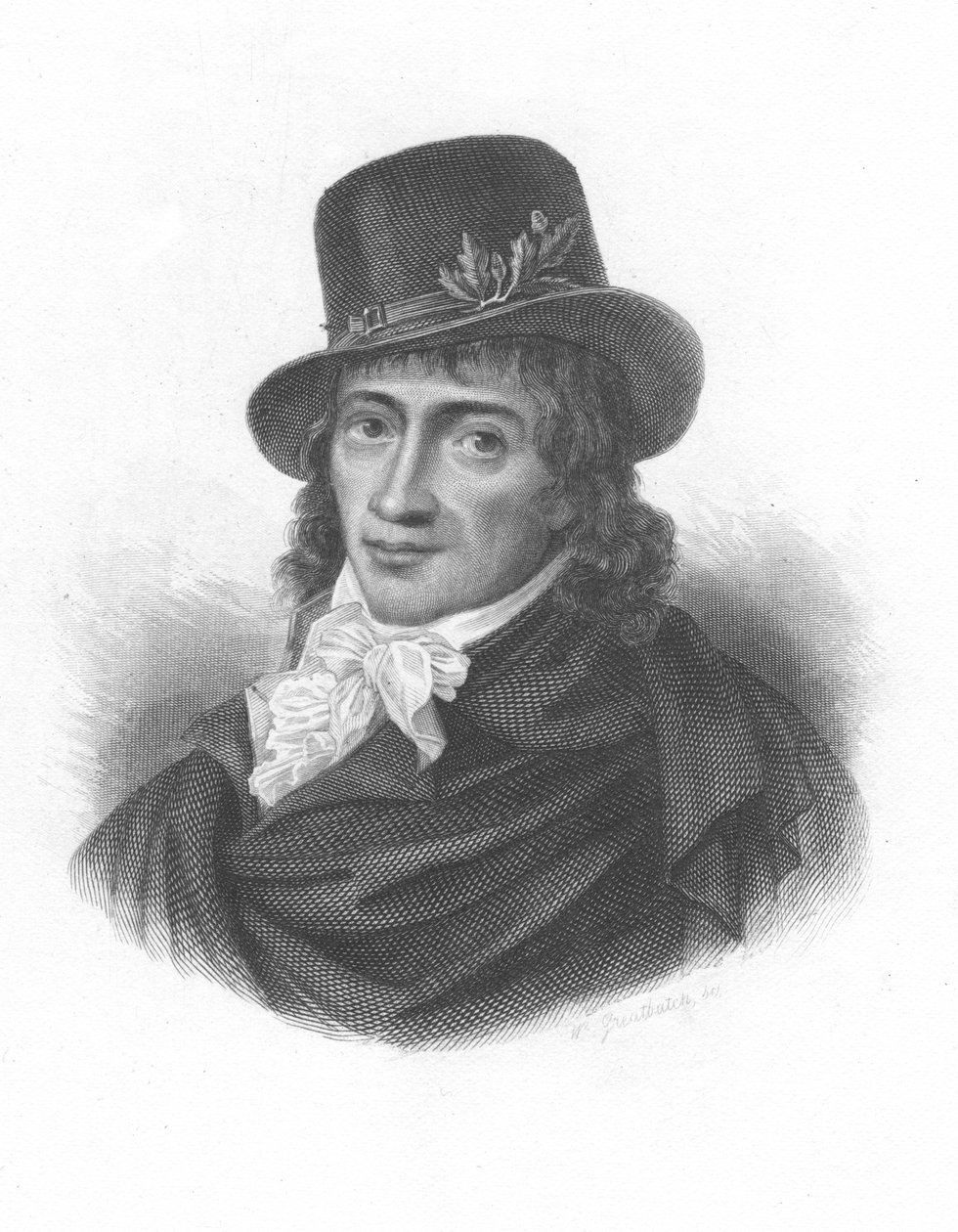 Camille Desmoulins 1760-1794, 1895 alkotó: Unbekannt