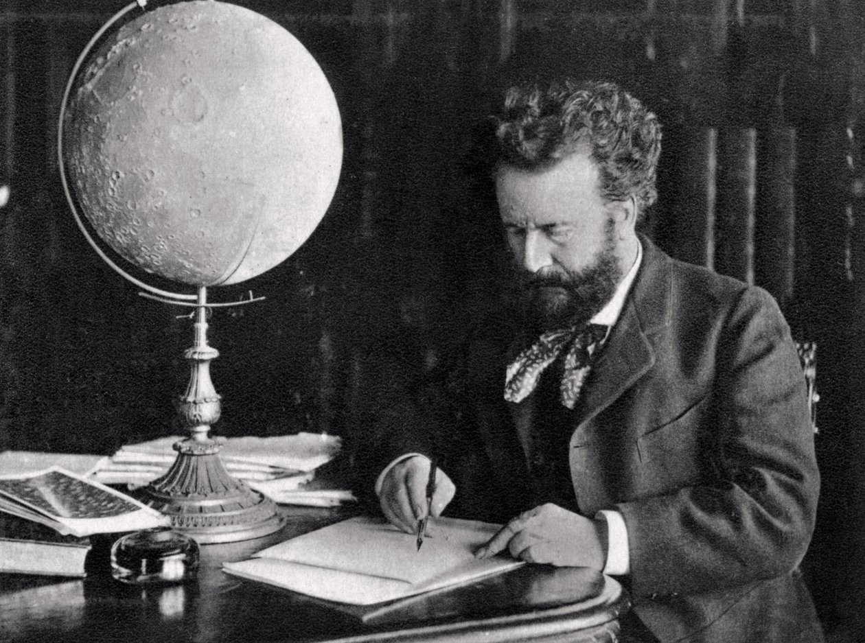 Camille Flammarion francia csillagász és író, 1890 alkotó: Unbekannt