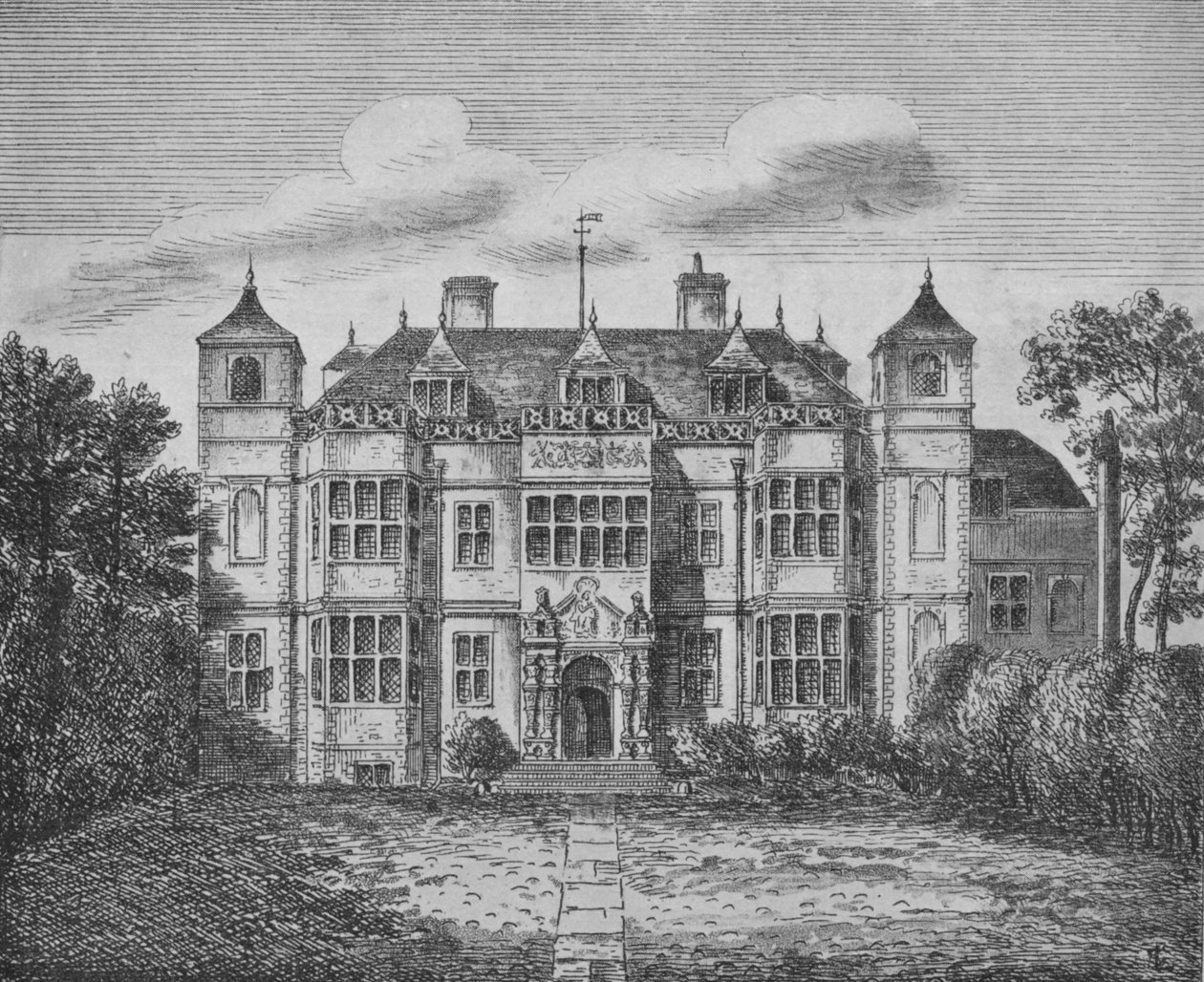 Campden House, Kensington, 1900, 1911 alkotó: Unbekannt