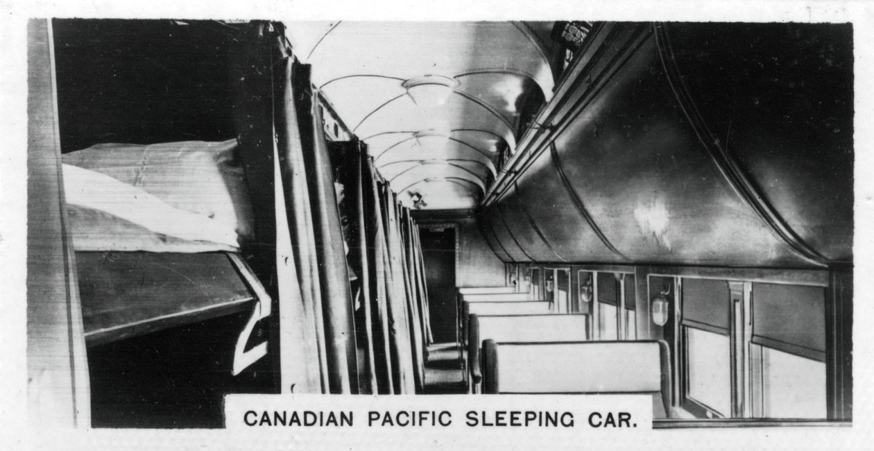 Canadian Pacific hálókocsi, Kanada, 1920-as évek alkotó: Unbekannt