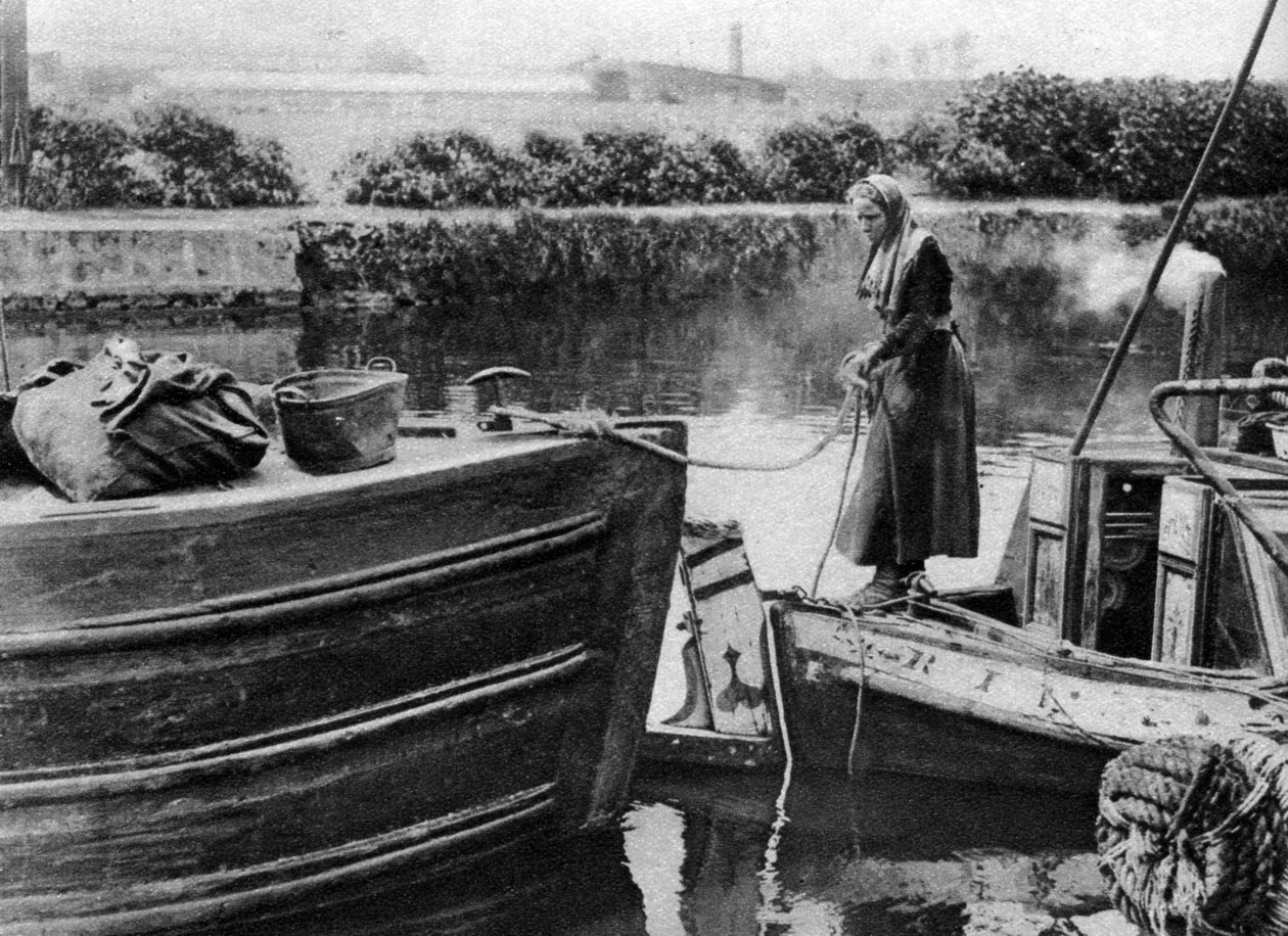 Canal life, London, 1926-1927 alkotó: Unbekannt