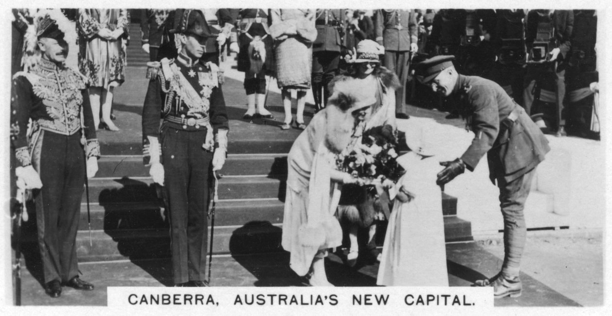Canberra, Ausztrália, 1928 alkotó: Unbekannt