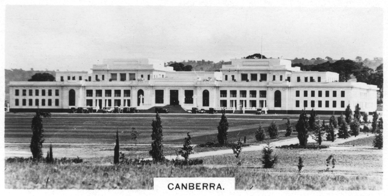 Canberra, Ausztrália, 1928 alkotó: Unbekannt