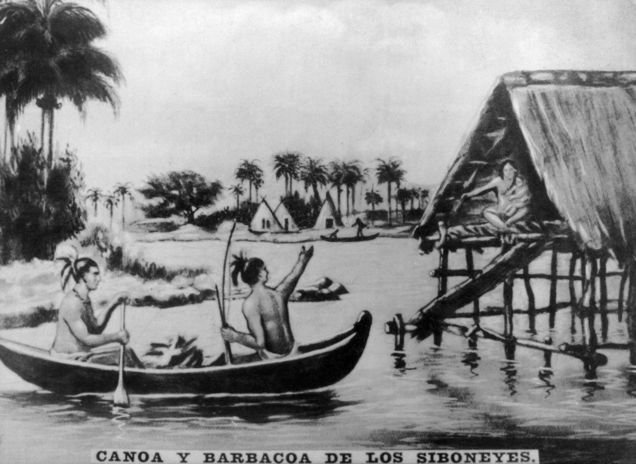 Canoa és Barbacoa, 1920-as évek alkotó: Unbekannt