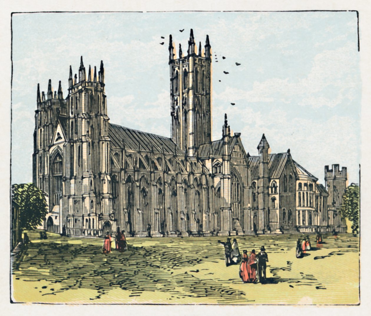 Canterbury, 1910 alkotó: Unbekannt