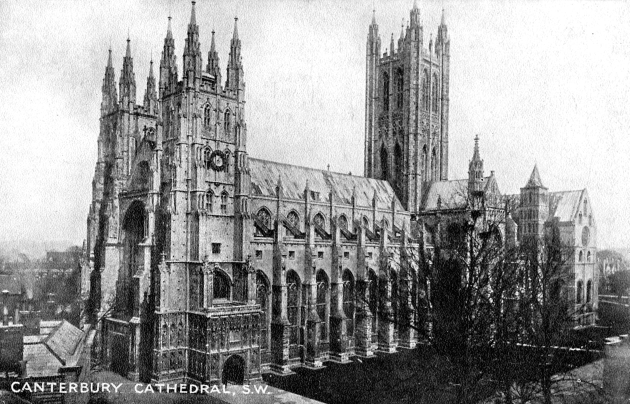 Canterbury katedrális, Canterbury, Kent, 20. század eleje alkotó: Unbekannt
