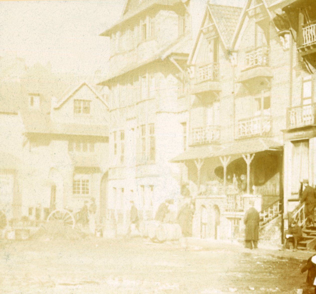 Cantonment, La Panne, Flandria, Belgium, 1914-c1918 alkotó: Unbekannt