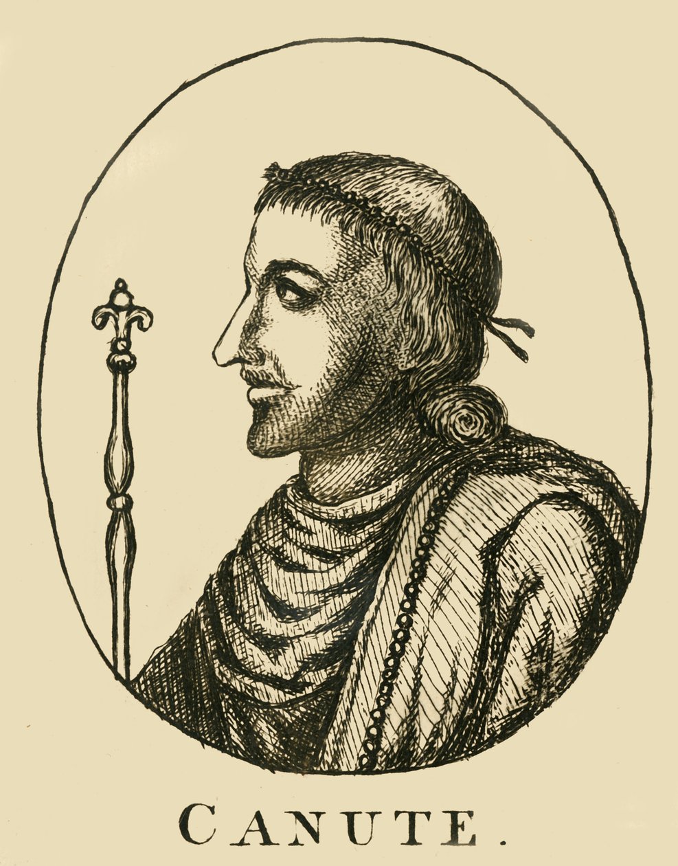 Canute, 18. század. alkotó: Unbekannt
