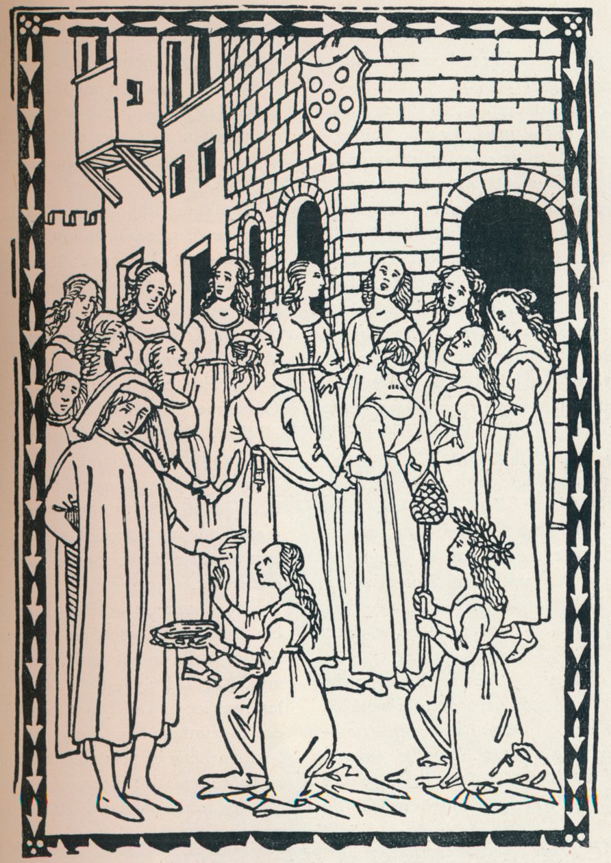 A Ballo dal, 1568, 1917 alkotó: Unbekannt