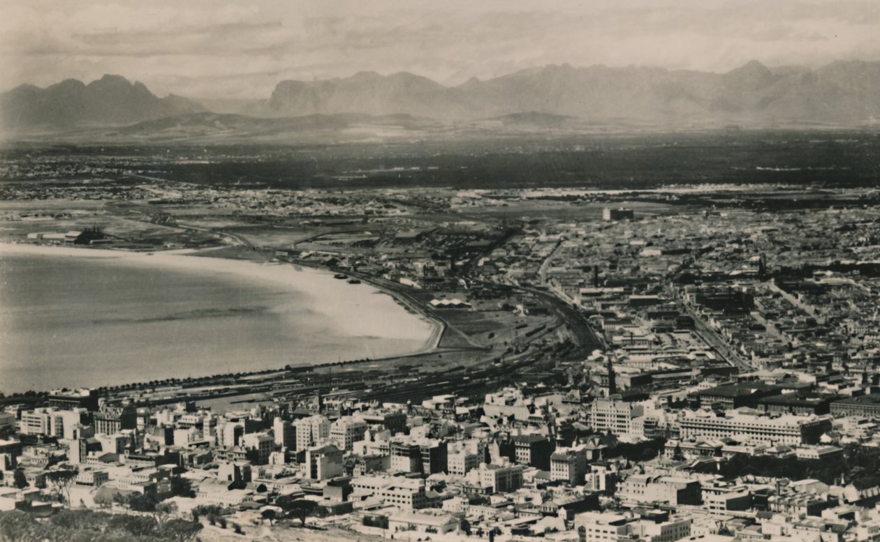 Fokváros - Table Bay, Stellenbosch és Hottentots Holland hegység, Dél-Afrika. alkotó: Unbekannt