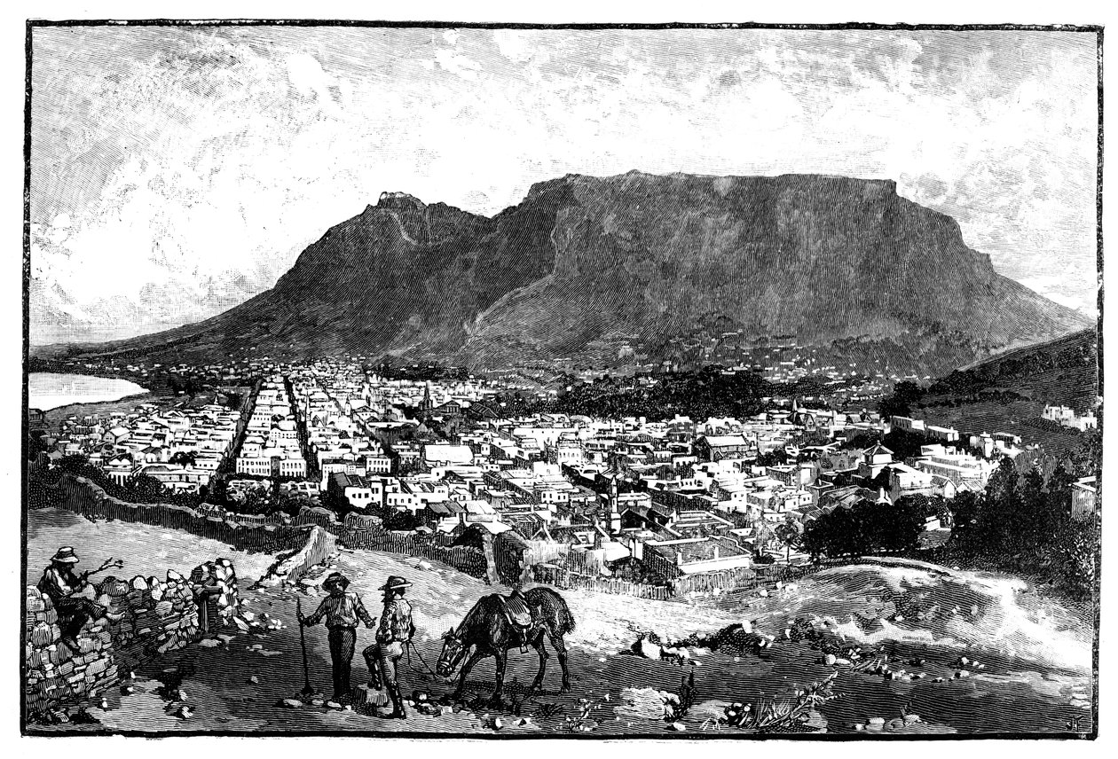 Fokváros, Dél-Afrika, 1888 alkotó: Unbekannt