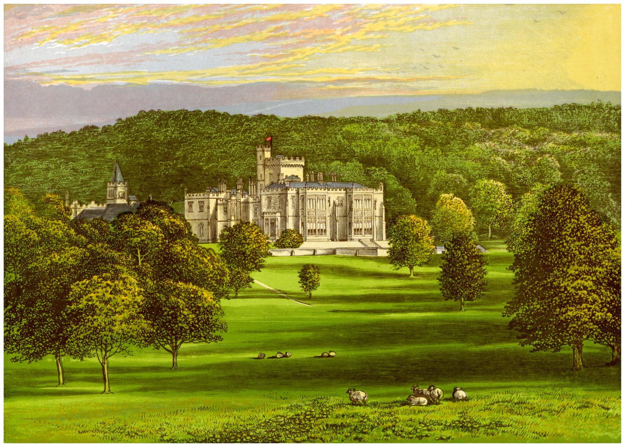 Capernwray, Lancashire, a Marton család otthona, 1880 alkotó: Unbekannt