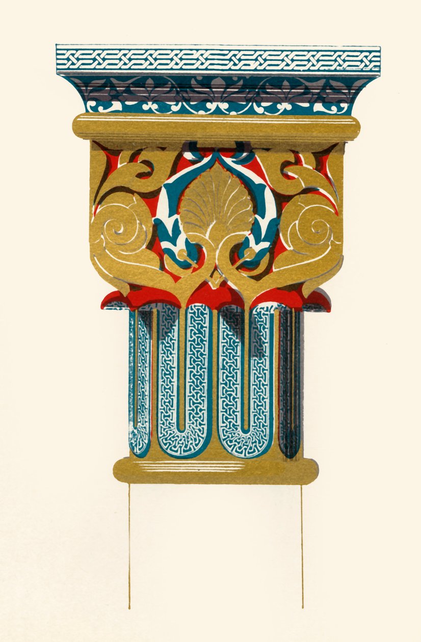 Oszlopfőváros, Oroszlánok udvara, 1907. alkotó: Unbekannt