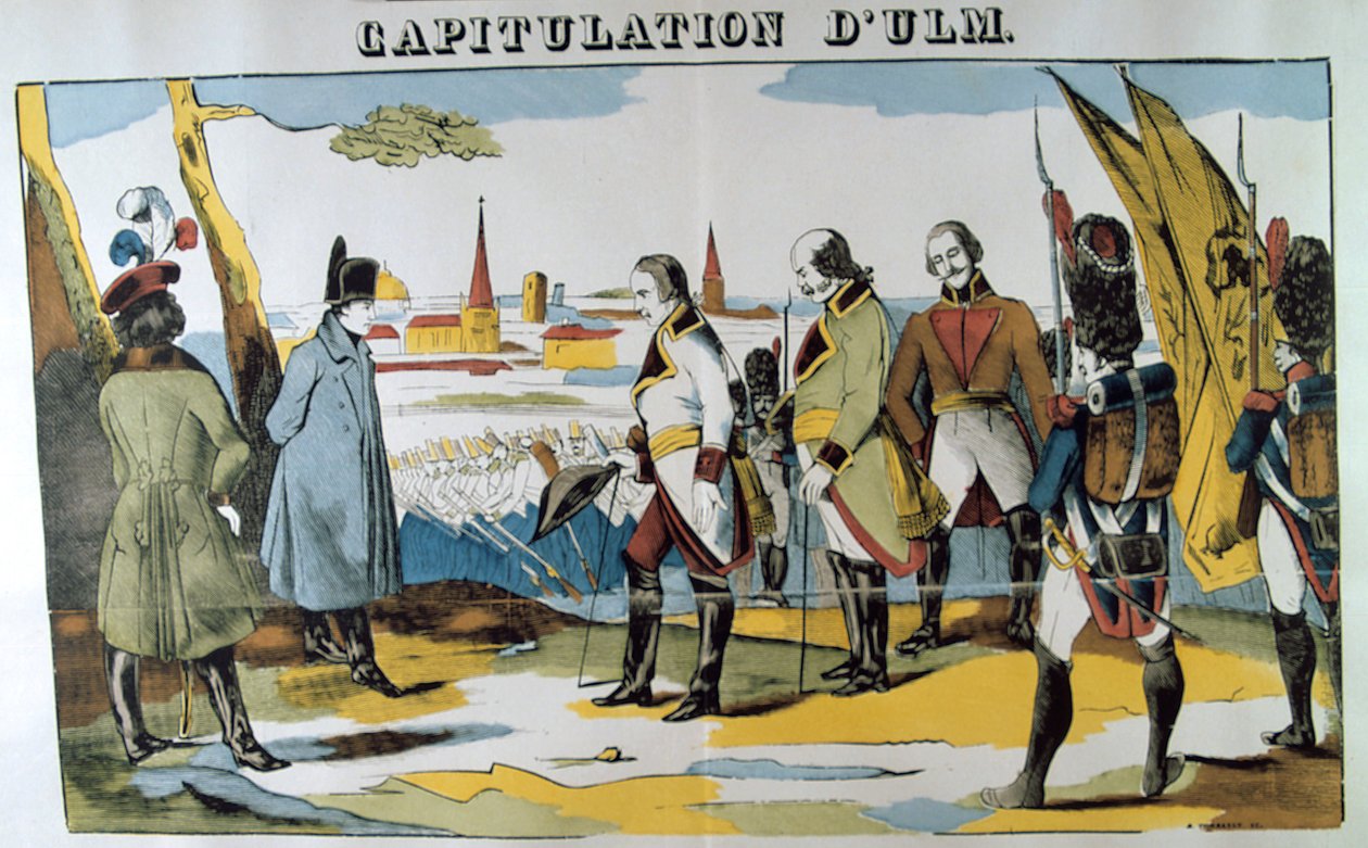 Ulm kapitulációja, 1805. október 17., 19. század alkotó: Unbekannt