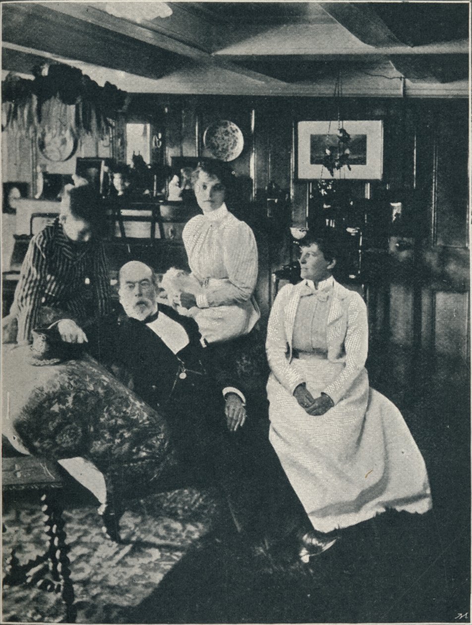 Bourchier kapitány, lánya és unokája, c1900, 1910 alkotó: Unbekannt