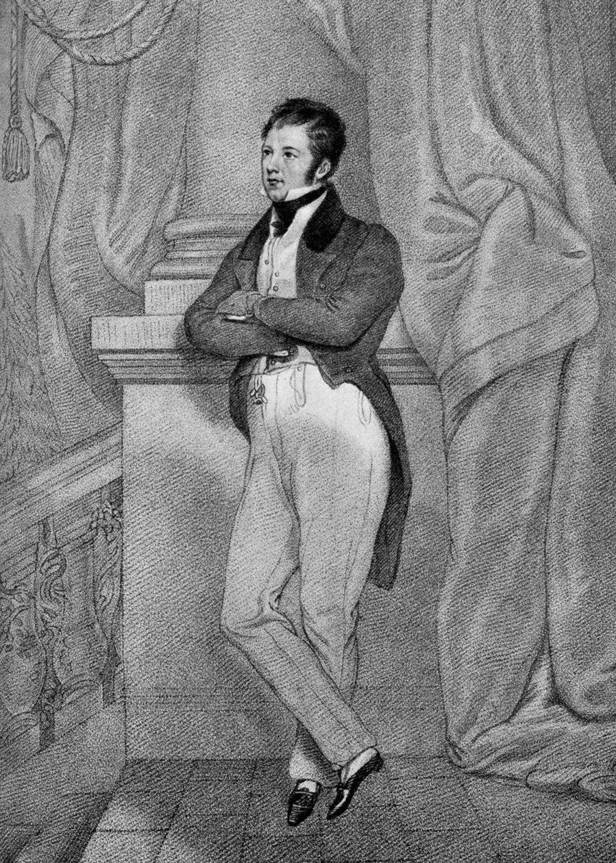 Frederick Marryat kapitány 1792-1848, angol regényíró, XIX. század 1908 alkotó: Unbekannt