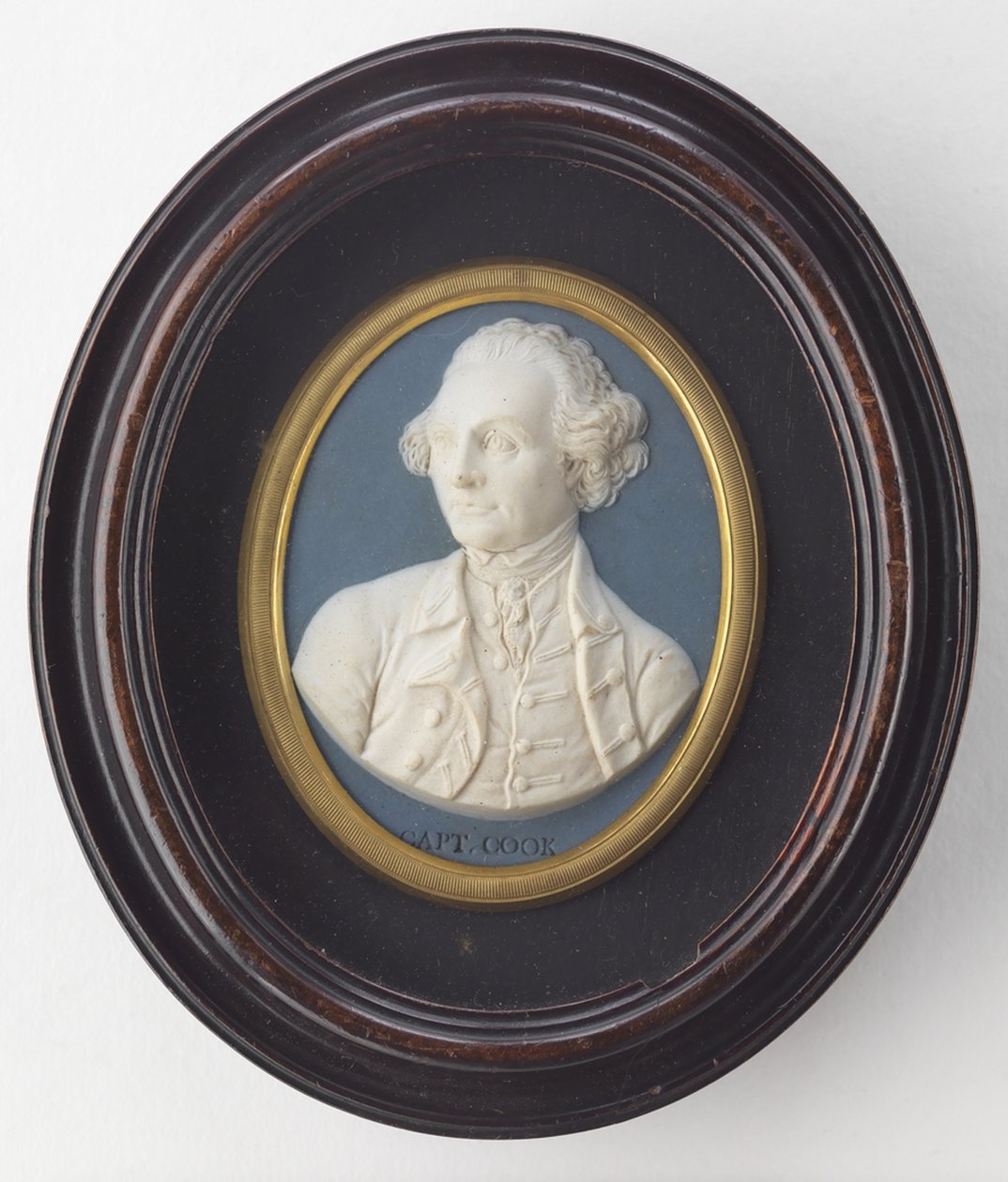 James Cook Wedgwood kapitány portré medalion, 1776 körül alkotó: Unbekannt
