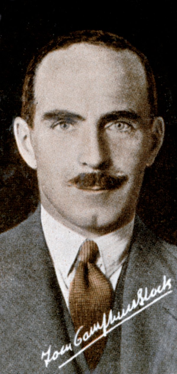 Tom Campbell Black kapitány 1899-1936, 1935 alkotó: Unbekannt