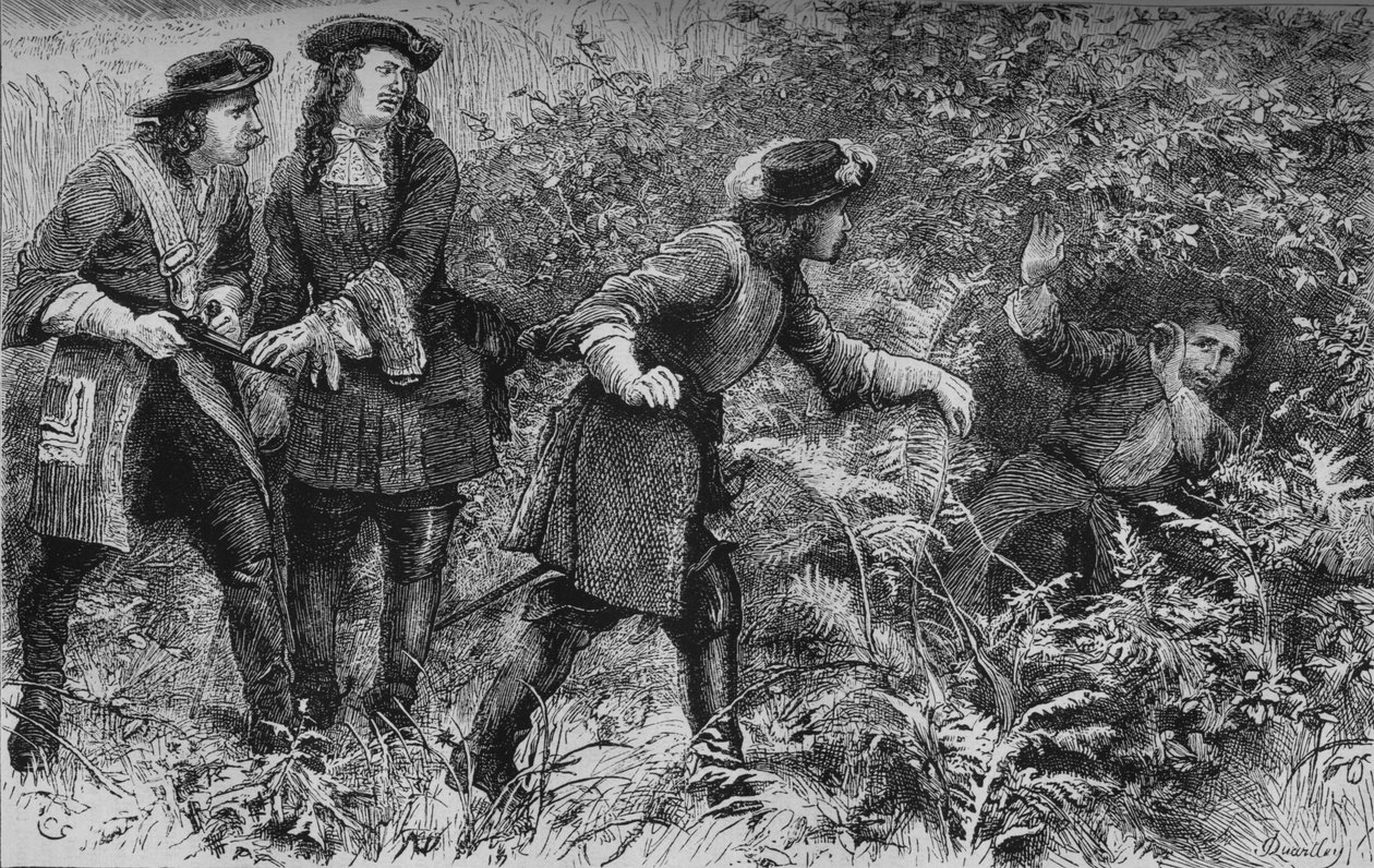 Monmouth elfoglalása, 1685. július 6., 1880 alkotó: Unbekannt