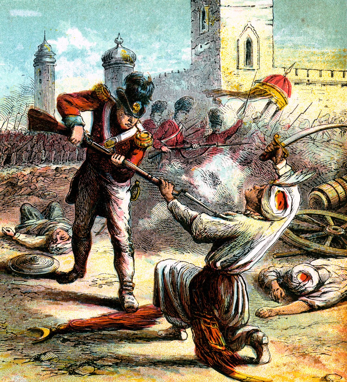 Szeringapatam elfoglalása, 1799 c1850-es évek alkotó: Unbekannt