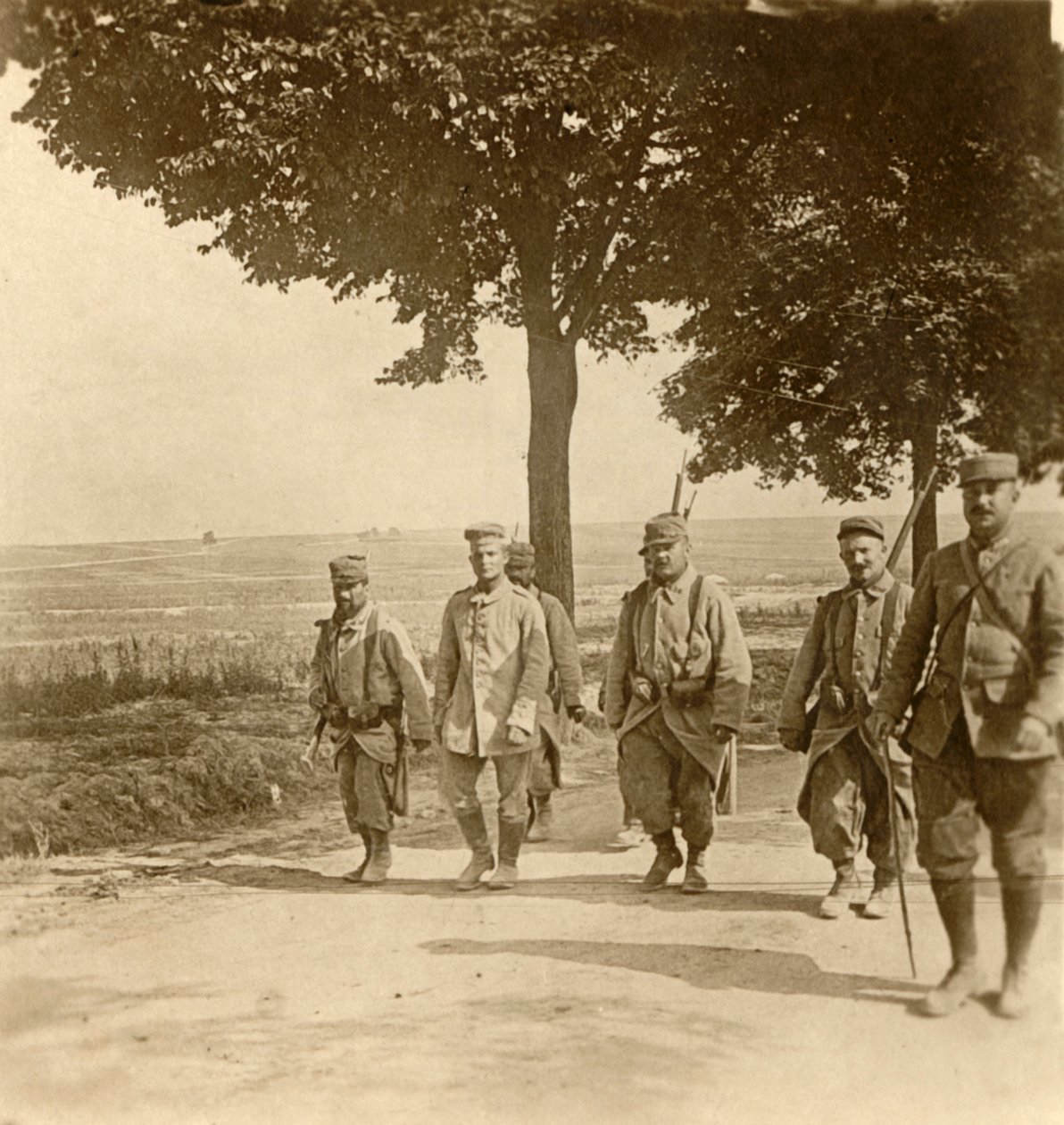 Elfogott német lövész, Champagne, Észak-Franciaország, c1914-c1918 alkotó: Unbekannt