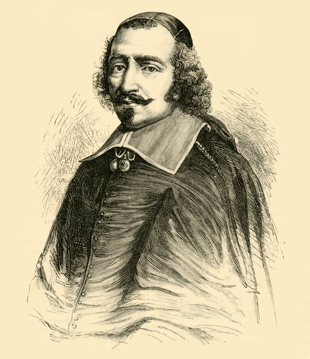 Mazarin bíboros, 1640-1650, 1890. alkotó: Unbekannt