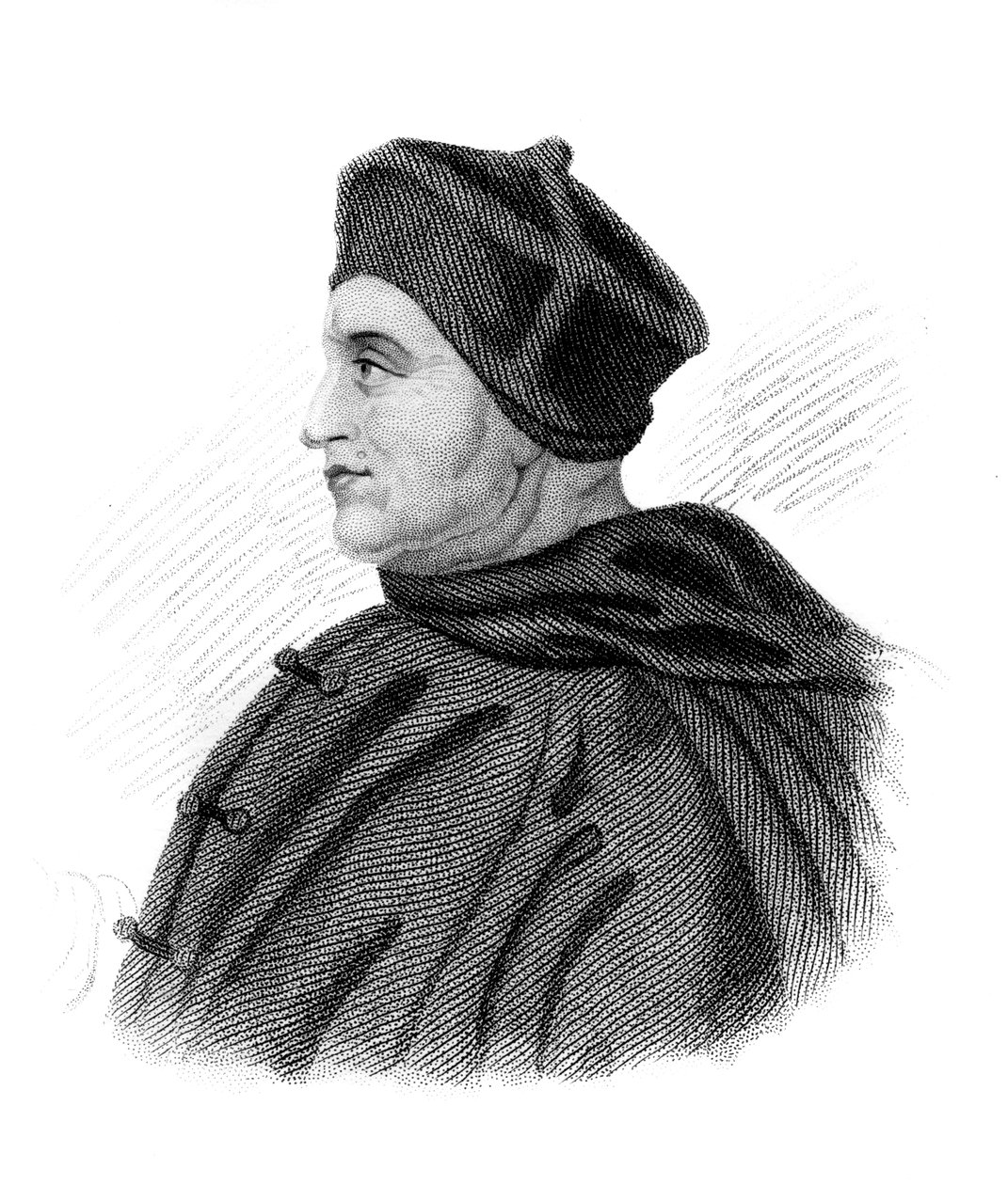 Thomas Wolsey bíboros, 1850 alkotó: Unbekannt