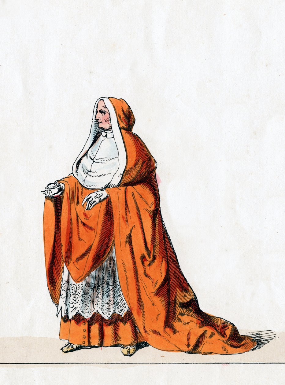 Wolsey bíboros, Shakespeare drámájának jelmezterve, VIII. Henrik, XIX. alkotó: Unbekannt