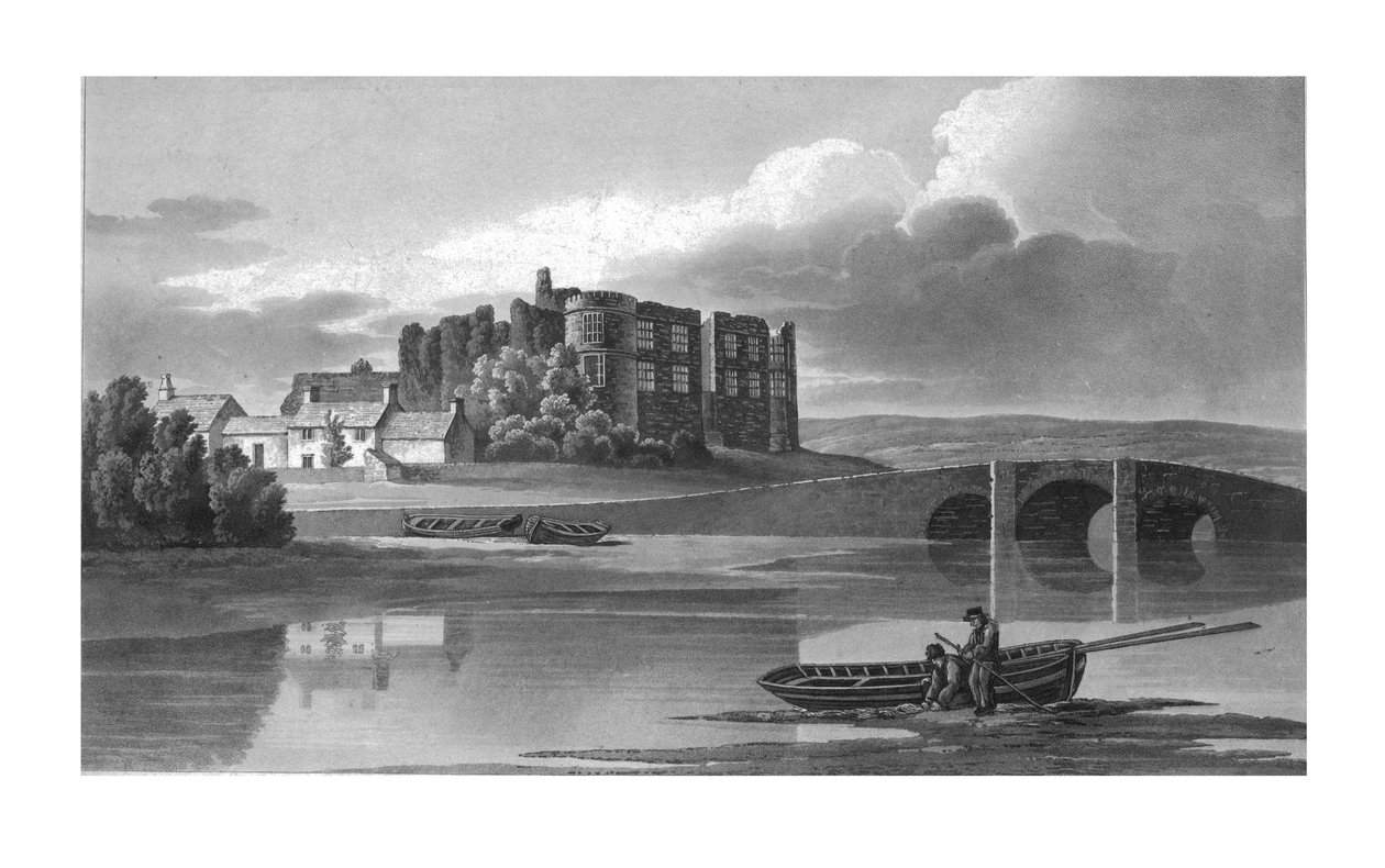 Carew kastély, Pembrokeshire, 1817. alkotó: Unbekannt
