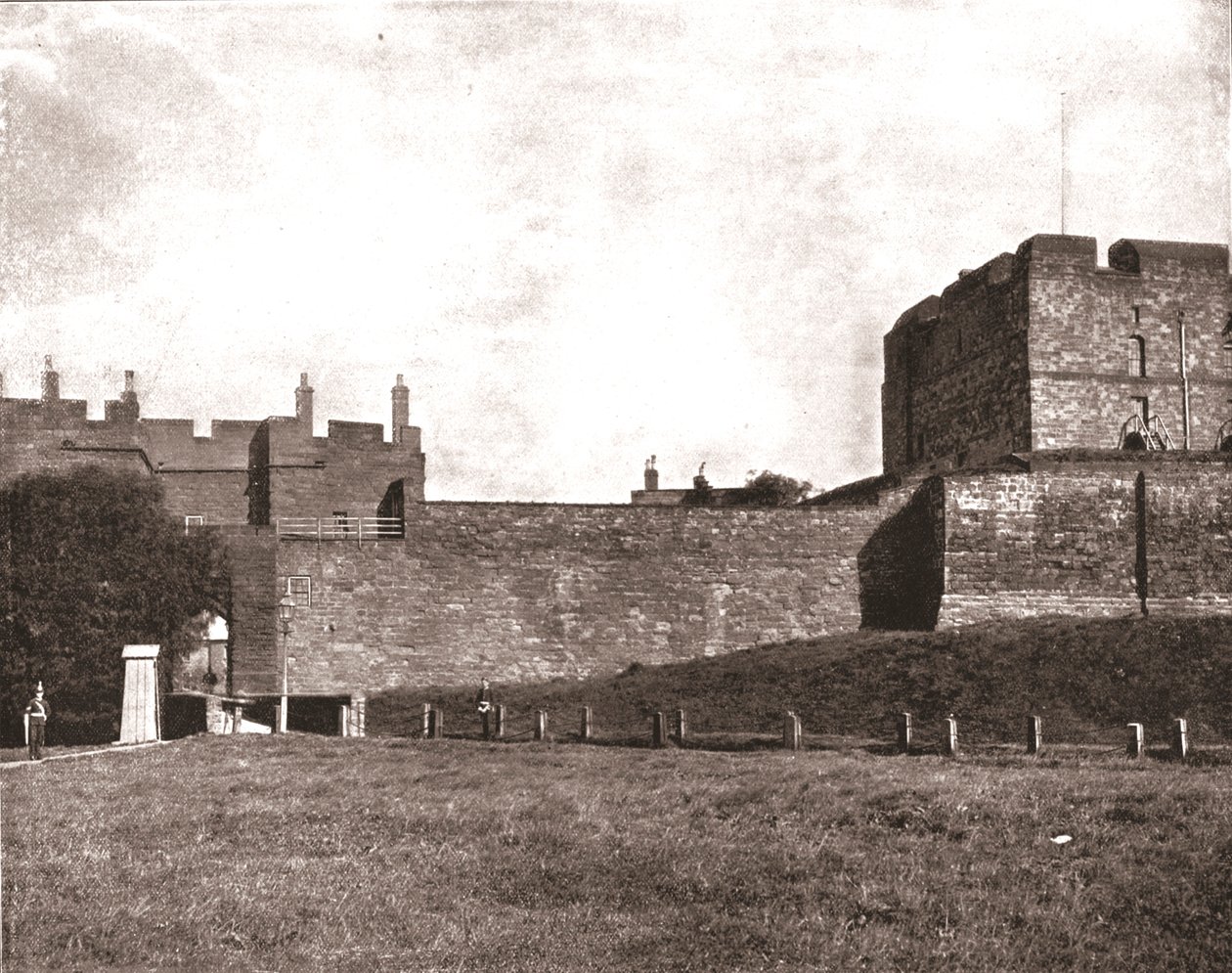 Carlisle kastély, Cumbria, 1894. alkotó: Unbekannt