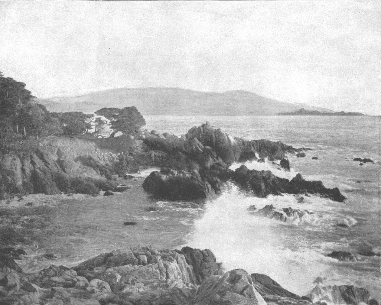 Carmel Bay, California, USA, 1900. alkotó: Unbekannt