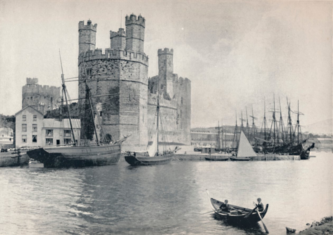 Carnarvon – A kastély, 1895 alkotó: Unbekannt