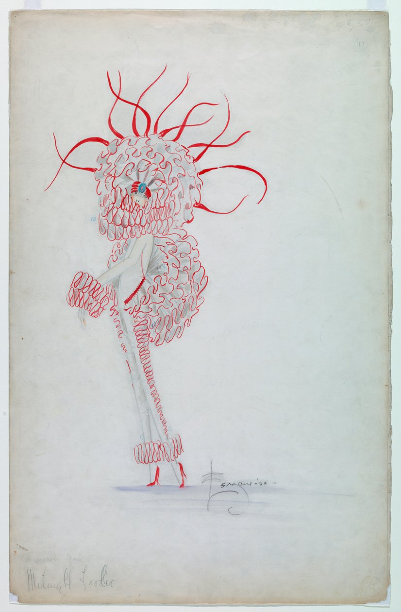 Carnation Girls, Midnight Frolic, Ziegfeld Follies számára, 1921 alkotó: Unbekannt