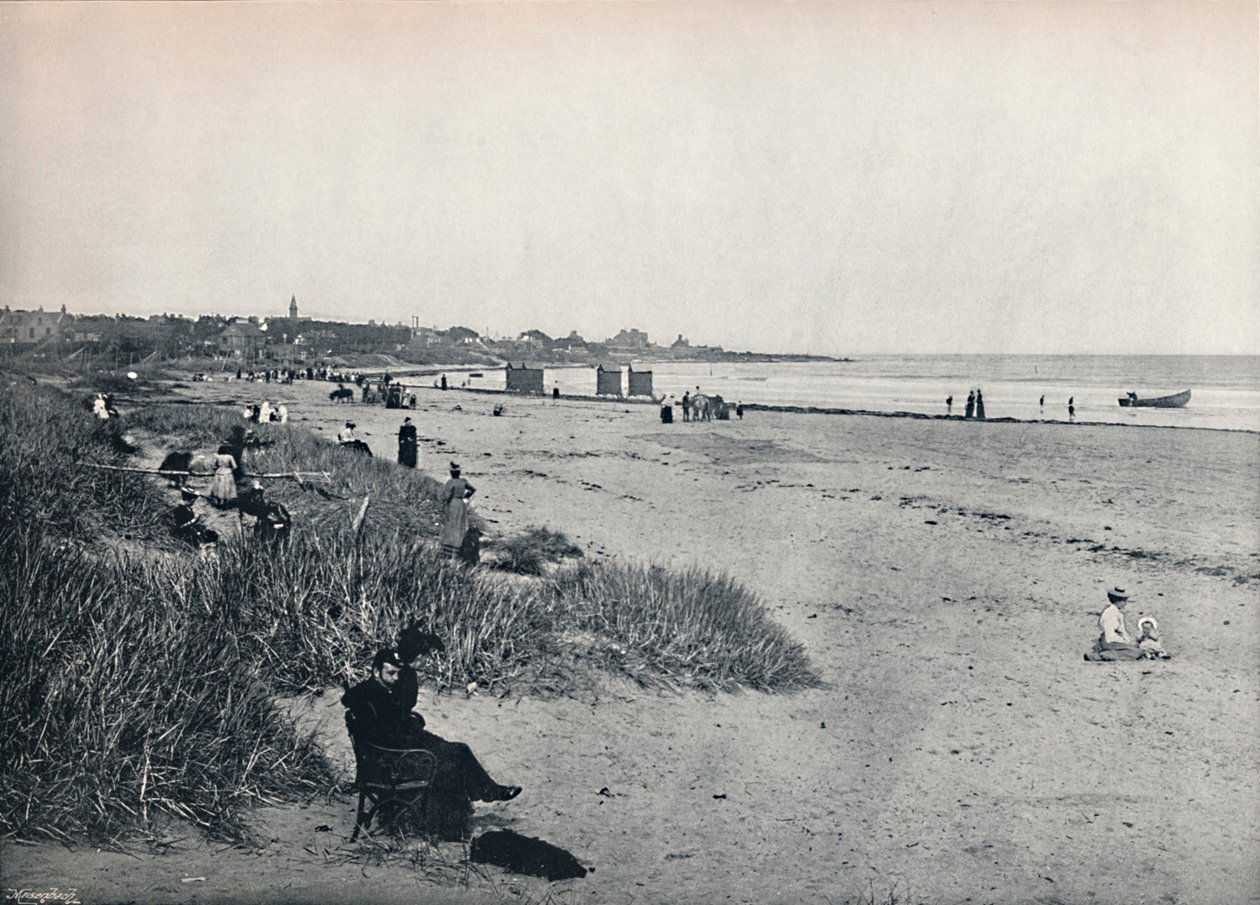 Carnousetie - A város és a tengerpart, 1895 alkotó: Unbekannt